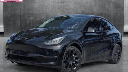 TESLA MODEL Y 2022 7SAYGDEE6NF427656 image